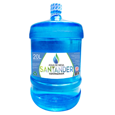 Bidon de agua Santander 20 litros retornable